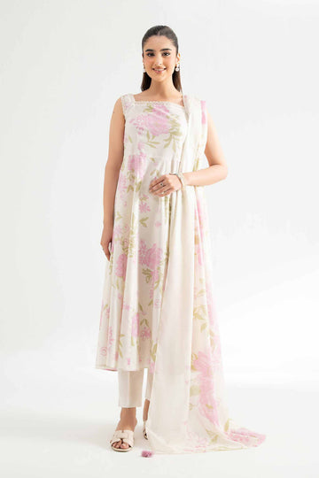 Nishat Linen 3 Piece -  Printed Suit - 42501949 Online Shopping